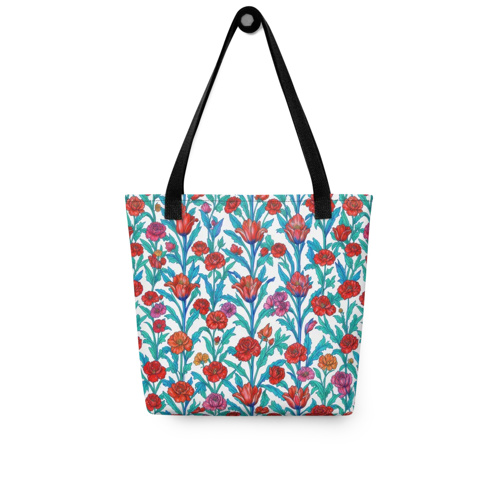 Scarlet Garden on Tote Bag — Front