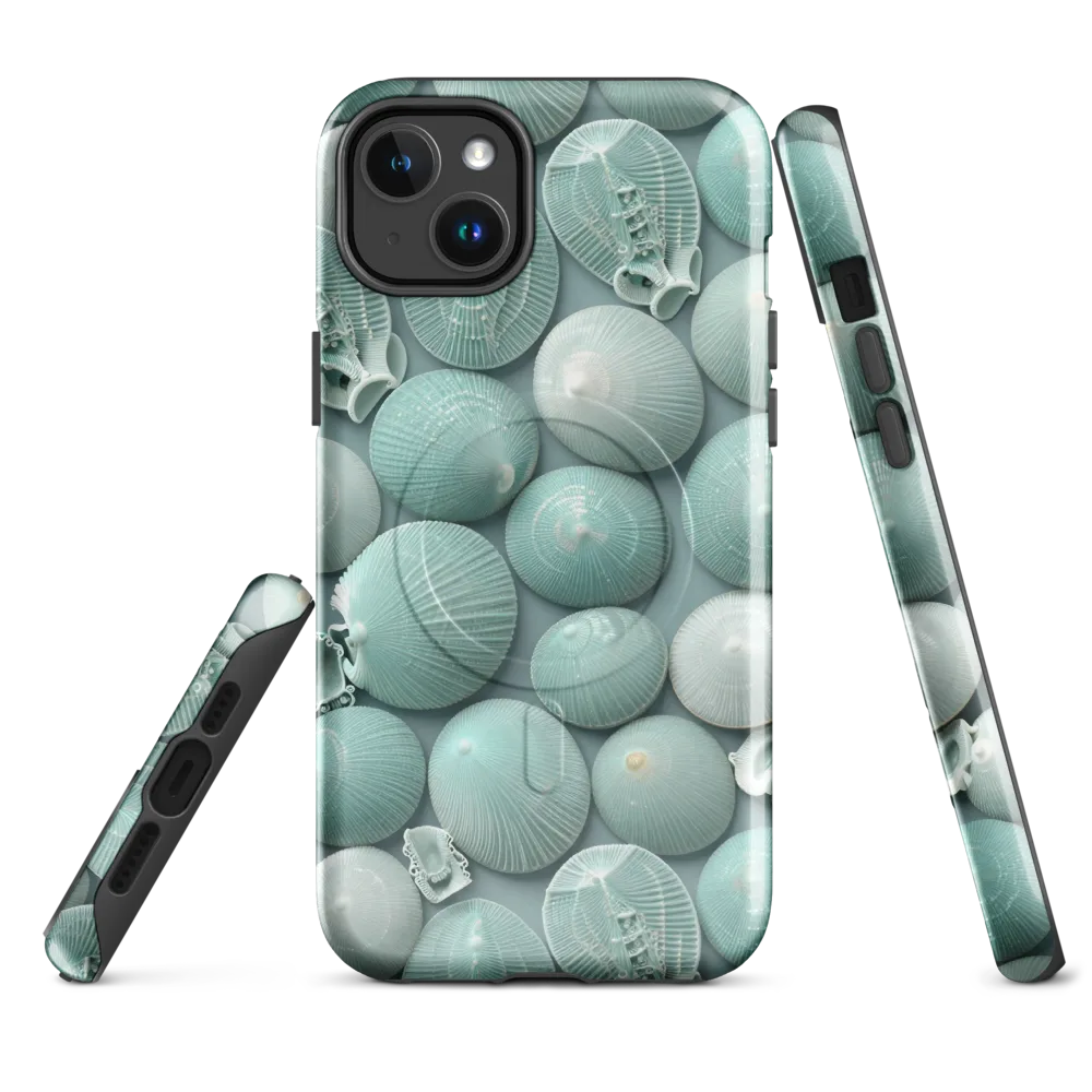 Minted Seashells on MagSafe Tough Case for iPhone® — Front