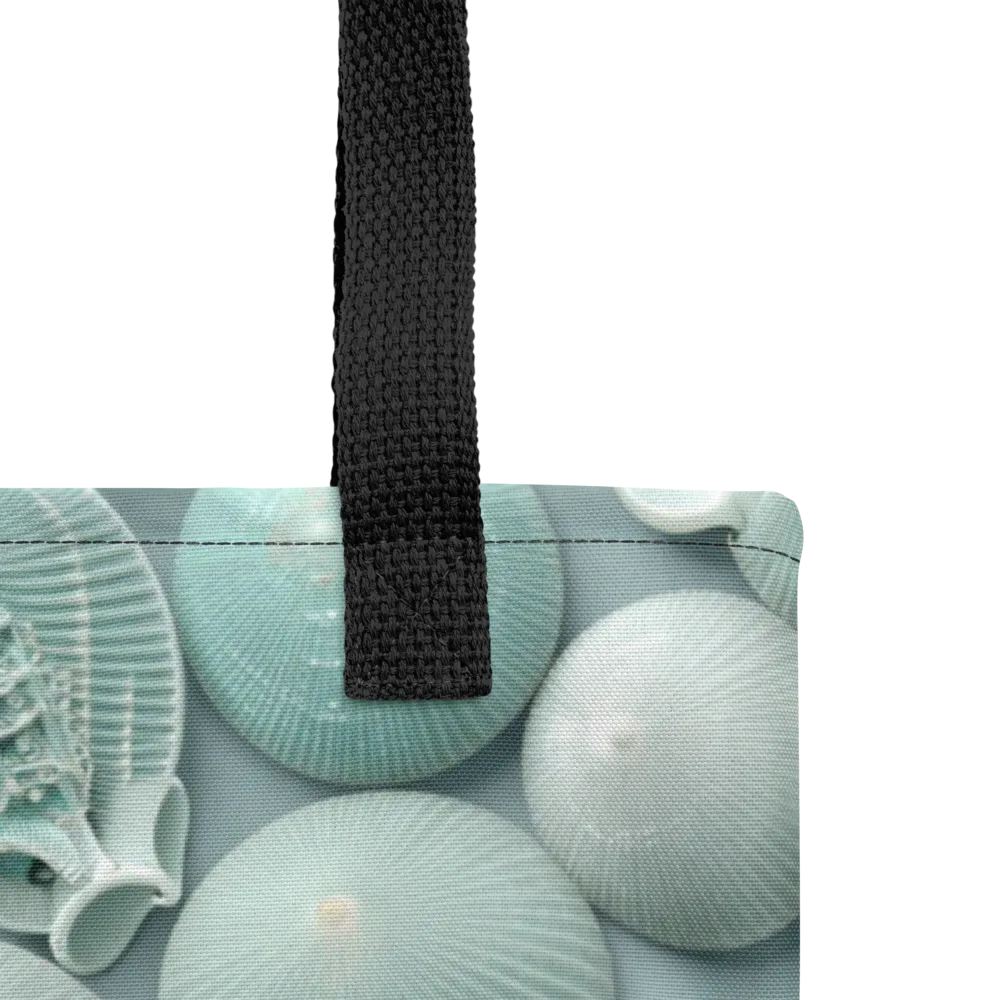 Minted Seashells on Tote Bag — Product details