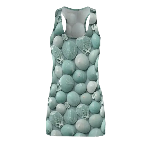 Minted Seashells on a Racerback Dress