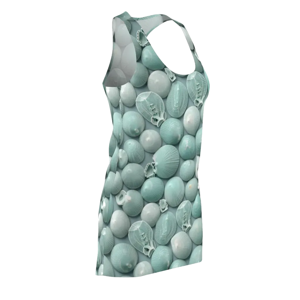 Minted Seashells on Racerback Dress — Front Side