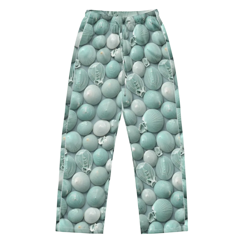 Minted Seashells on Women's Pajama Pants — Front