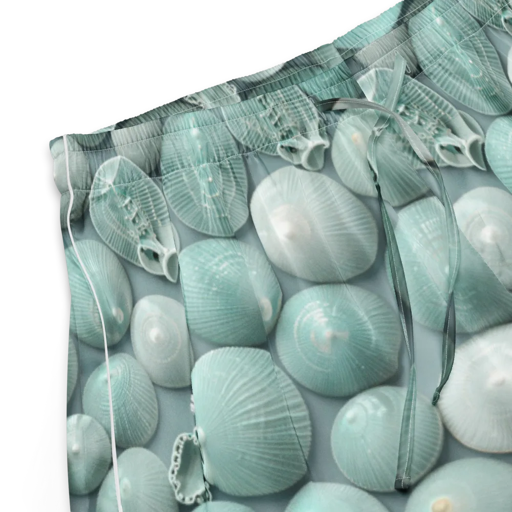 Minted Seashells on Women's Pajama Shorts — Product details
