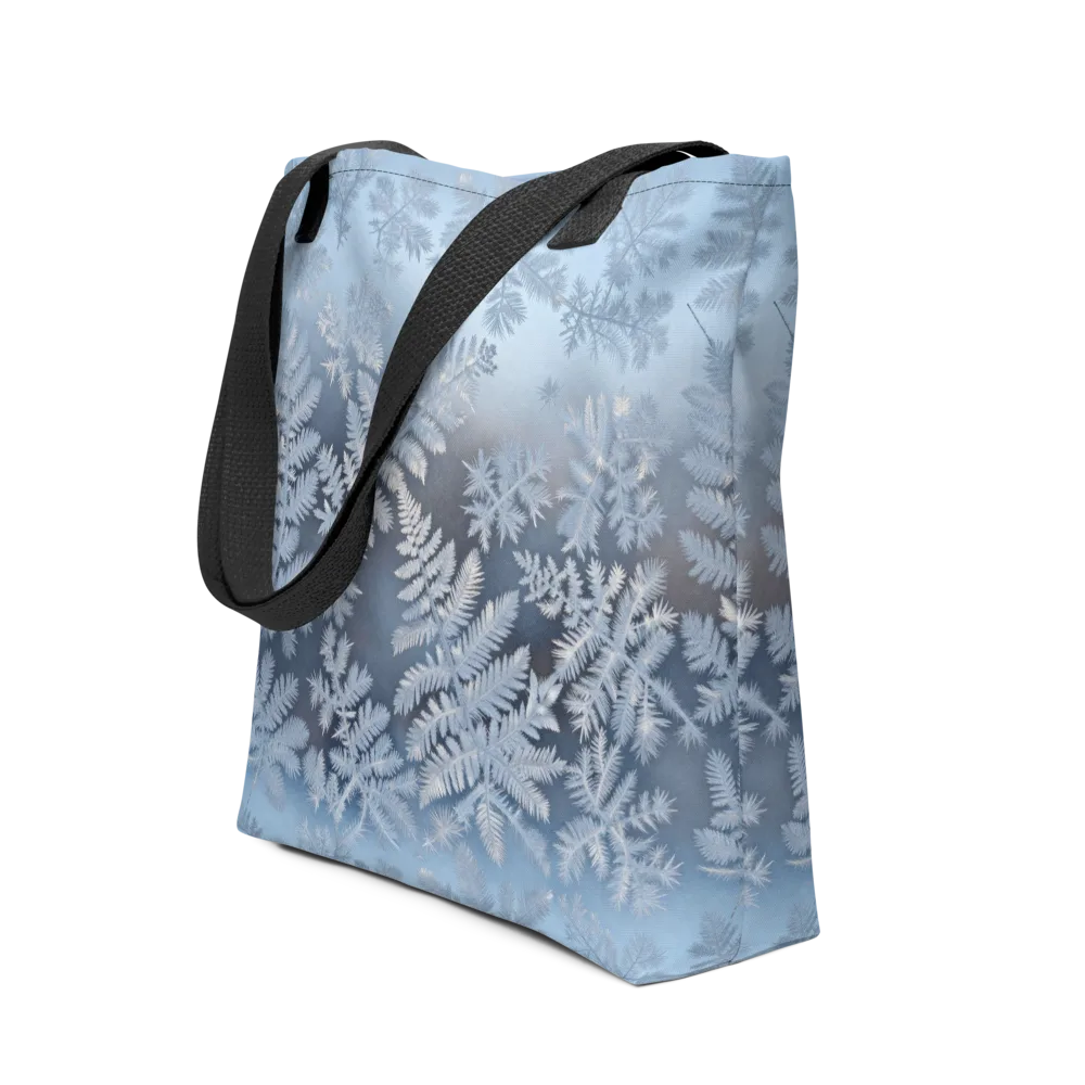 Winter Fronds on Tote Bag — Front