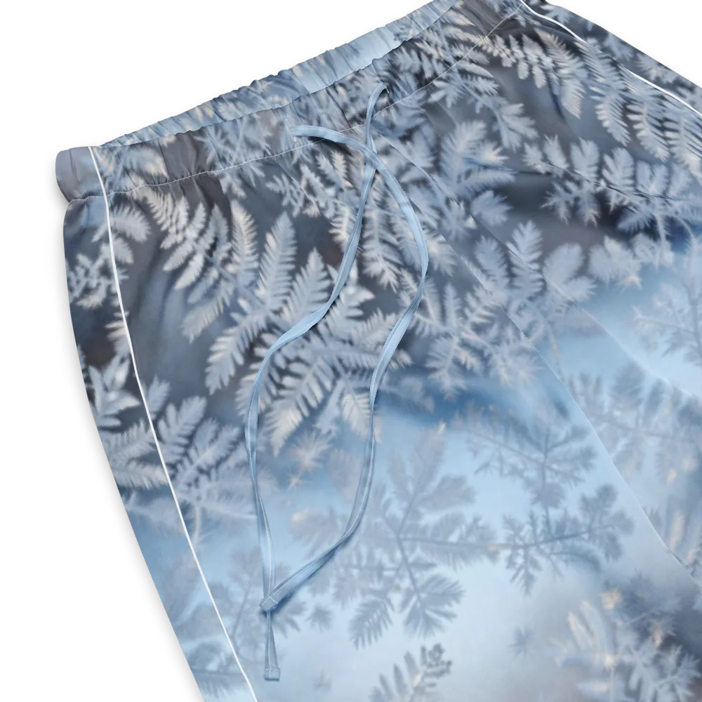 Winter Fronds on Women's Pajama Pants — Product details