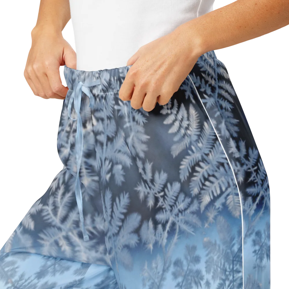 Winter Fronds on Women's Pajama Pants — Product details