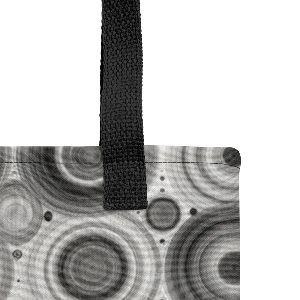 Monochrome Orbits on Tote Bag — Product details