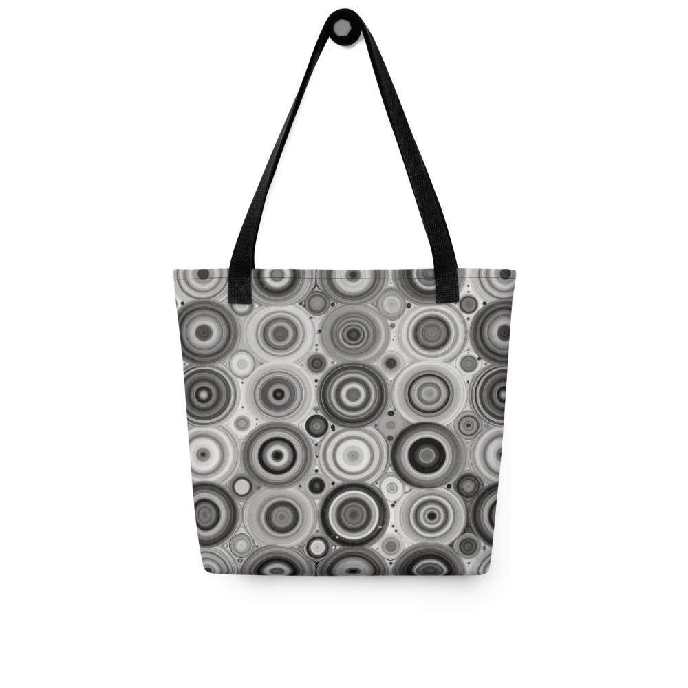 Monochrome Orbits on Tote Bag — Front