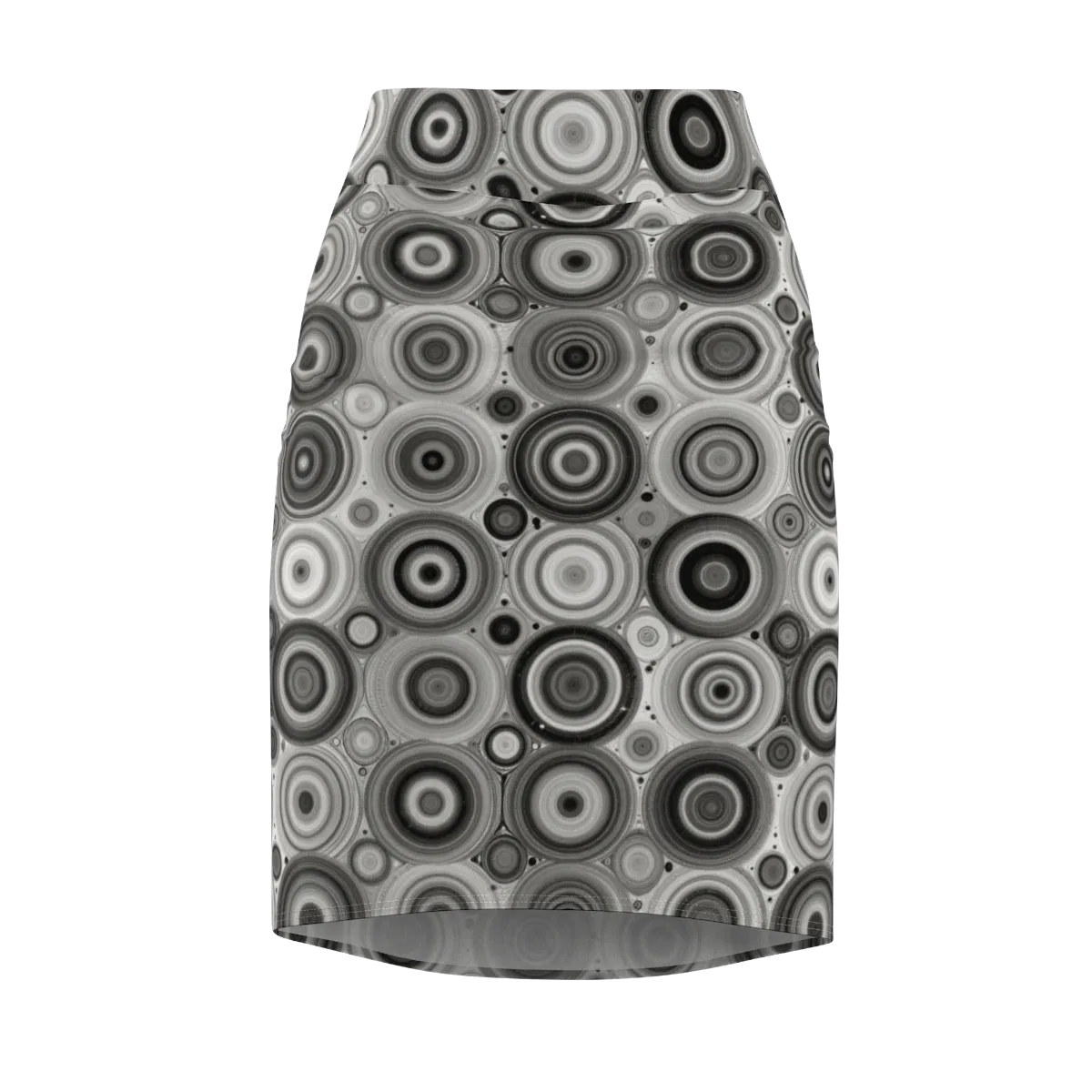 Monochrome Orbits on Pencil Skirt — Front
