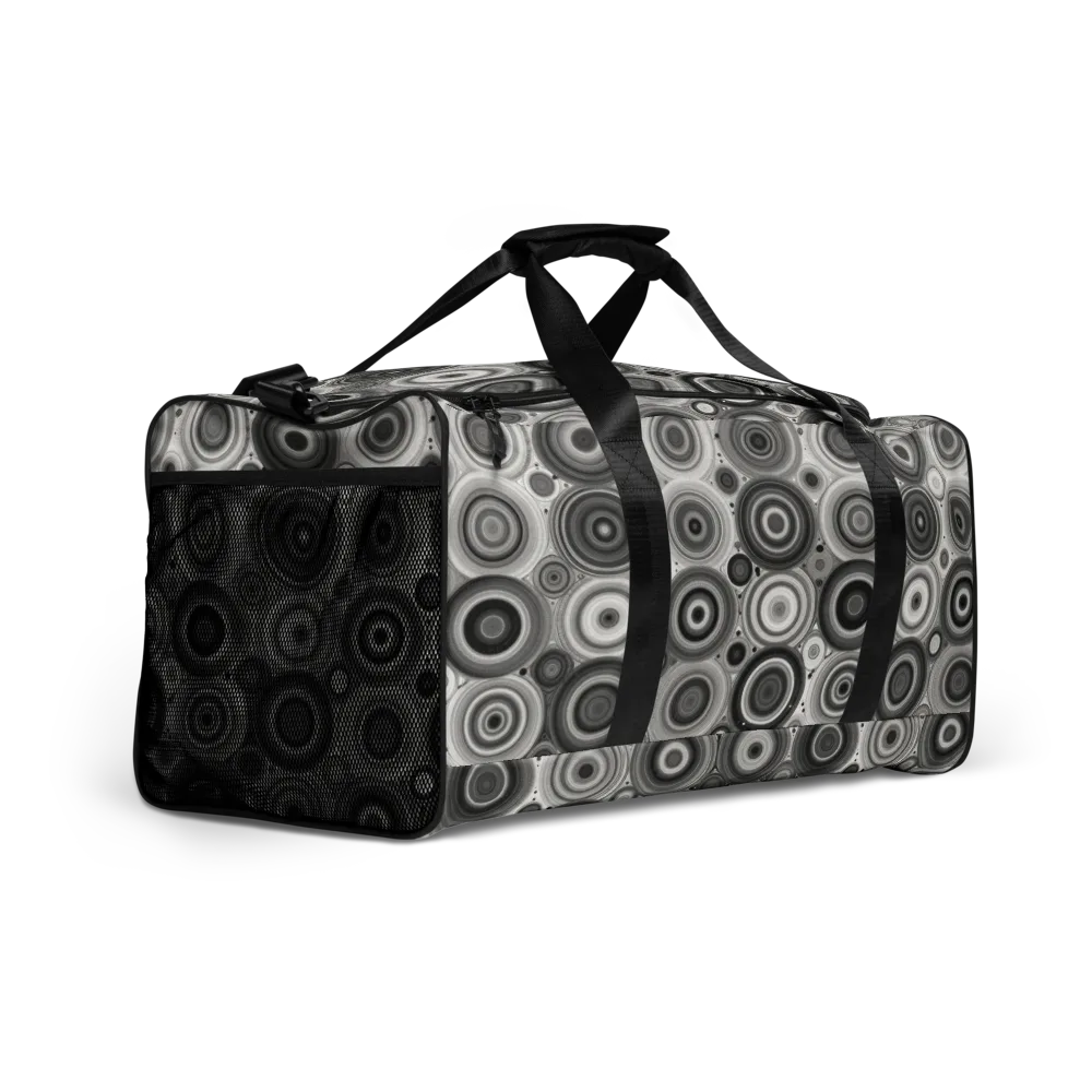 Monochrome Orbits on Duffle Bag — Right Front