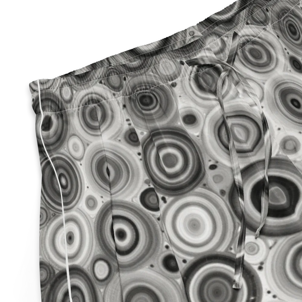 Monochrome Orbits on Women's Pajama Shorts — Product details