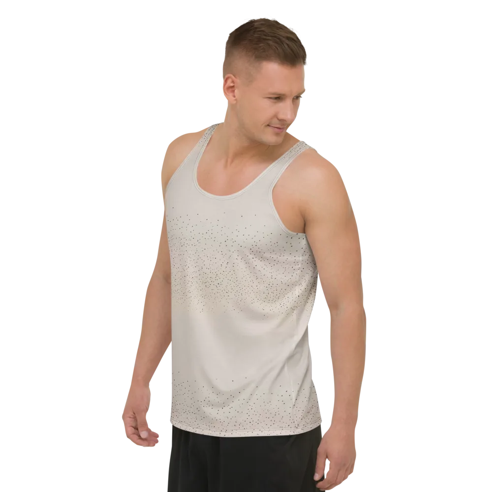 Flock At Dusk on Men's Tank Top — Left Front