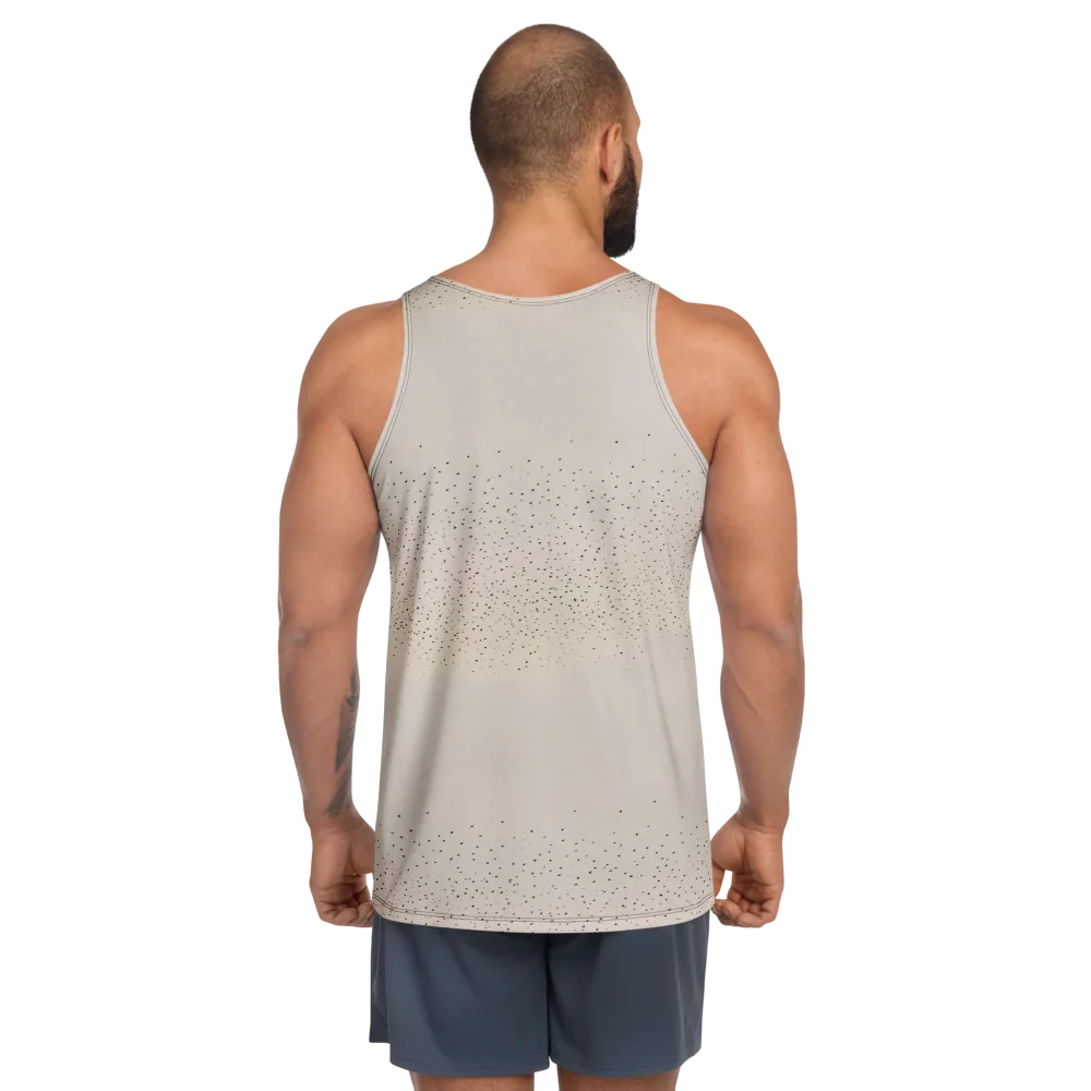 Flock At Dusk on Men's Tank Top — Back