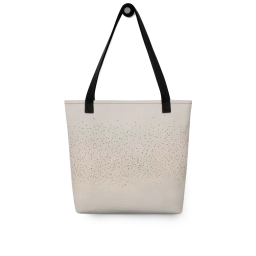 Flock At Dusk on a Tote Bag