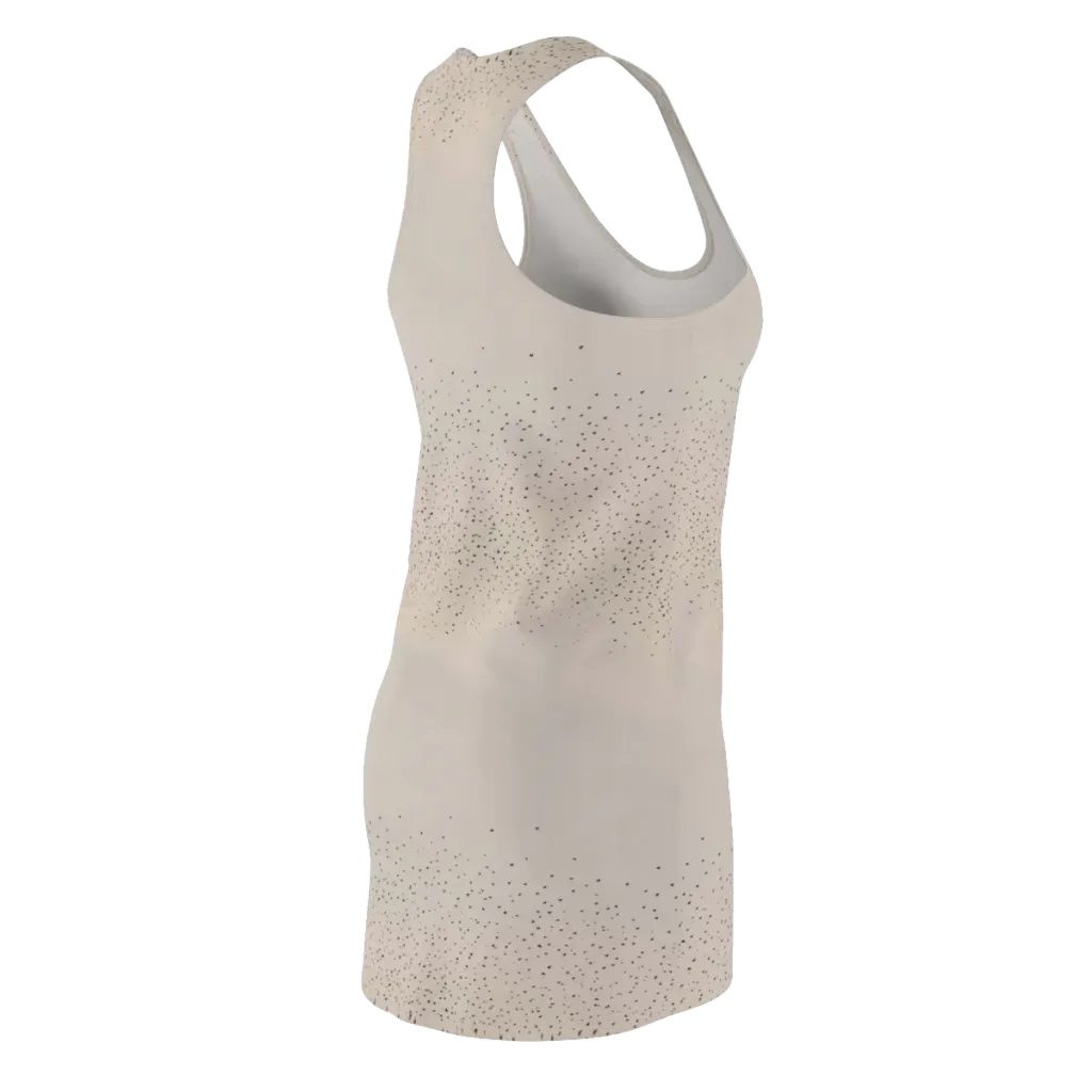 Flock At Dusk on Racerback Dress — Back Side