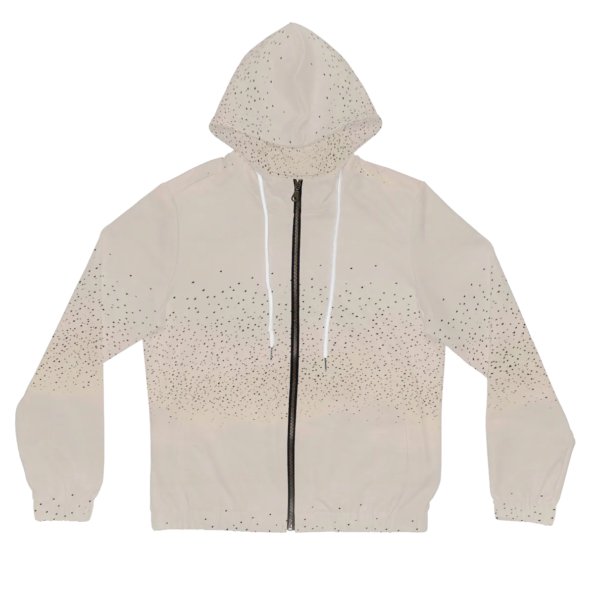 Flock At Dusk on Women's Full-Zip Hoodie — Front