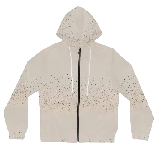 Flock At Dusk on a Women's Full-Zip Hoodie
