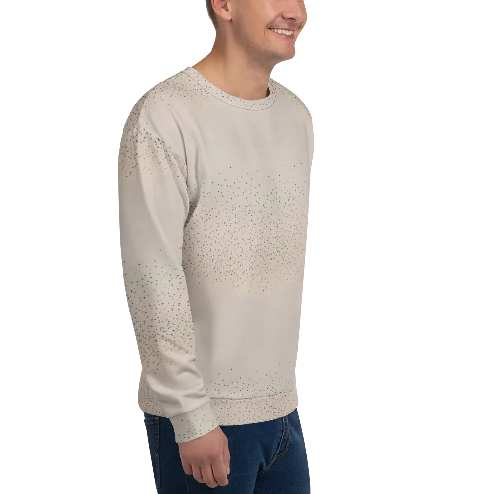 Flock At Dusk on Sweatshirt — Right Front