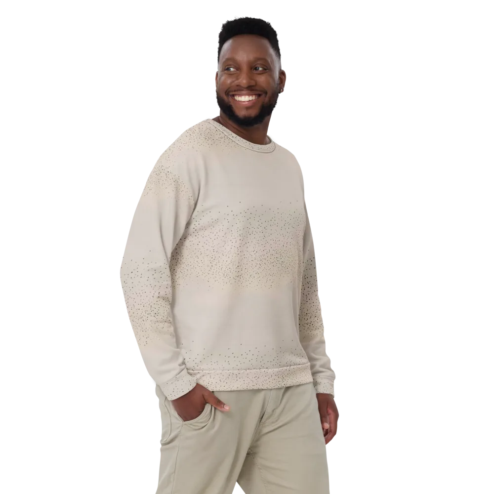 Flock At Dusk on Sweatshirt — Front