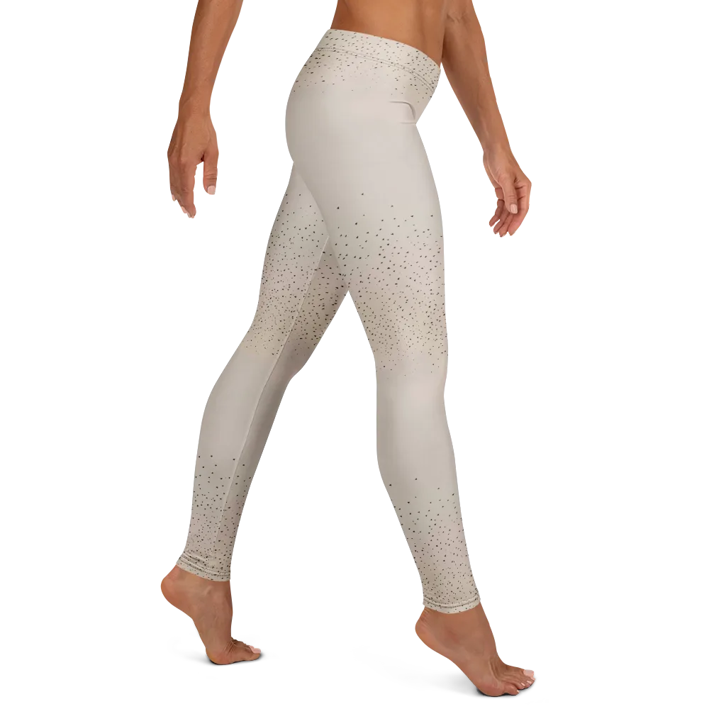Flock At Dusk on Leggings — Right