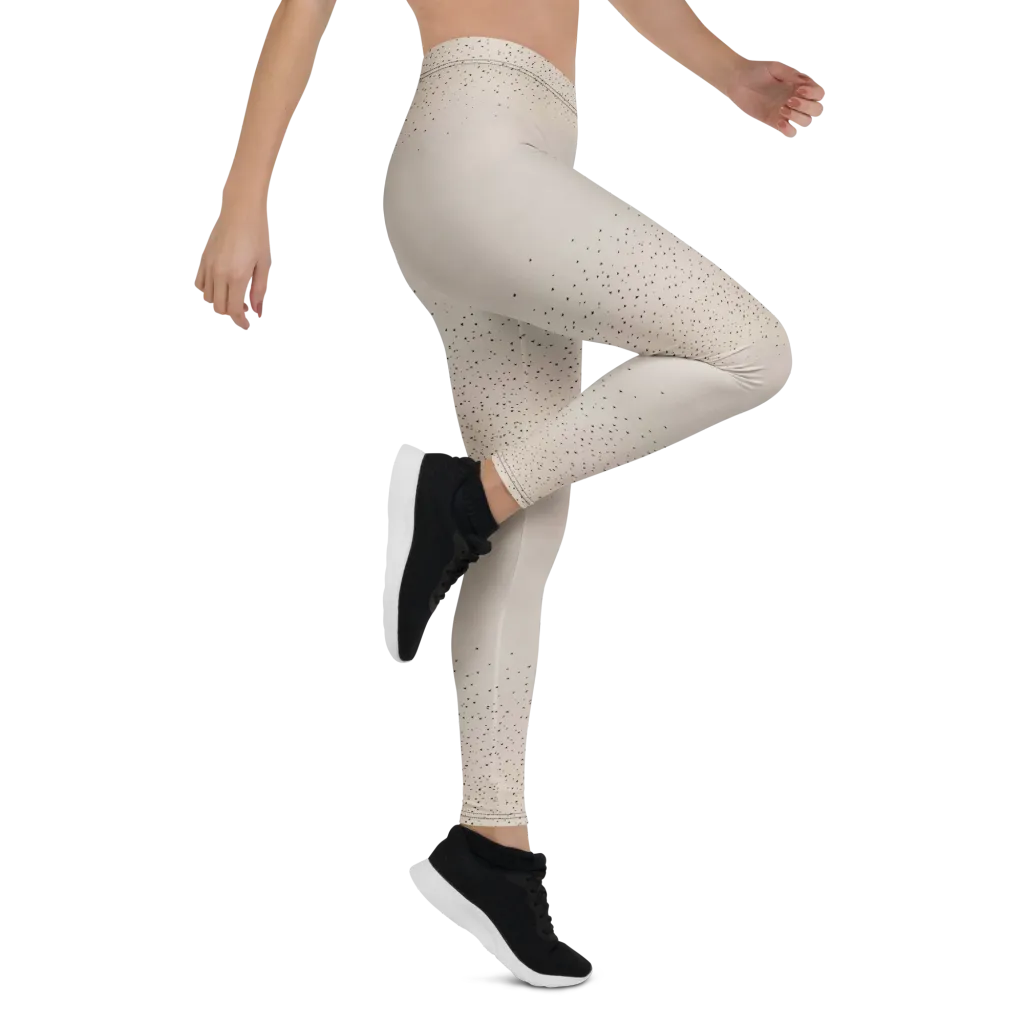 Flock At Dusk on Leggings — Right
