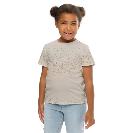 Flock At Dusk on a Kids Crew Neck T-Shirt