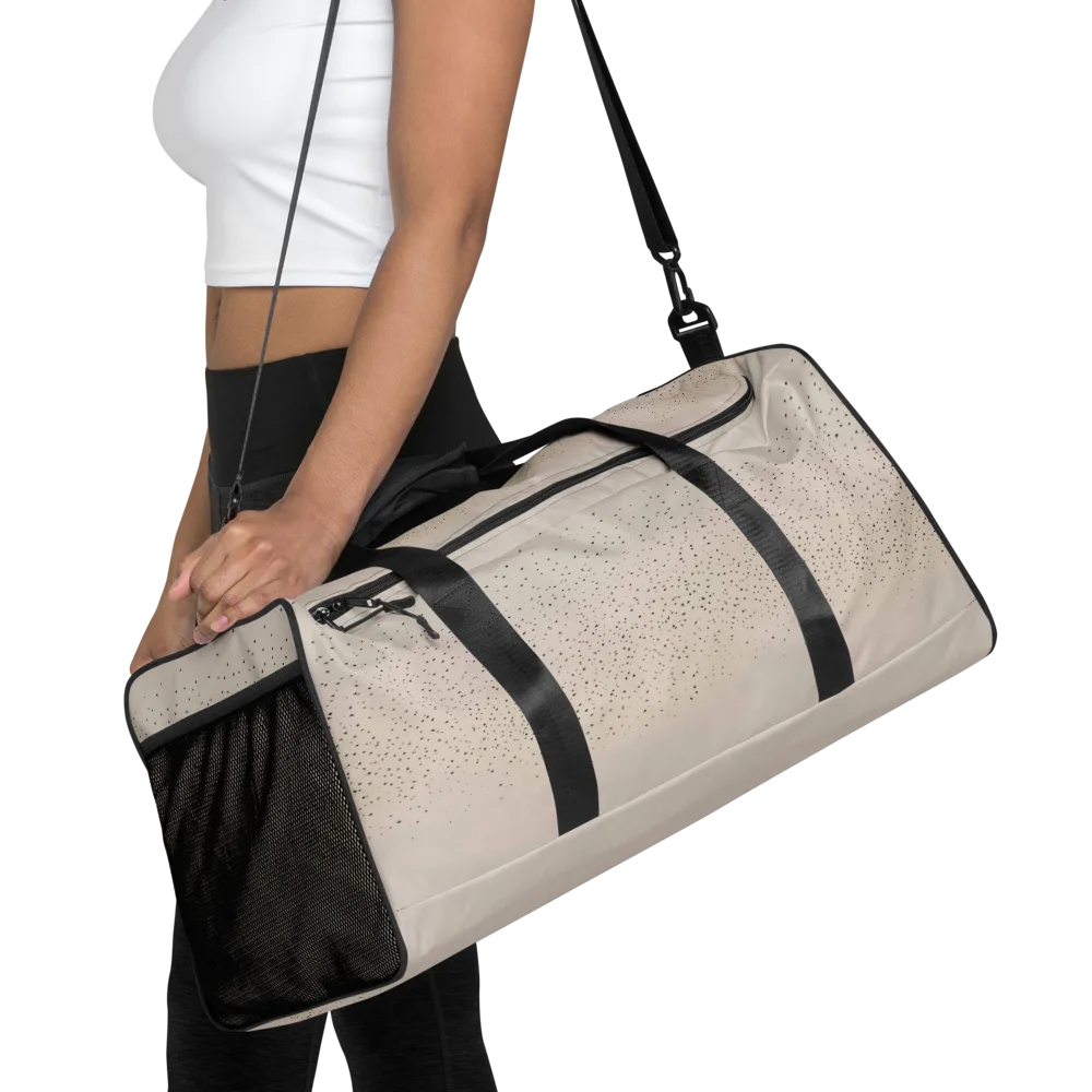 Flock At Dusk on Duffle Bag — Front