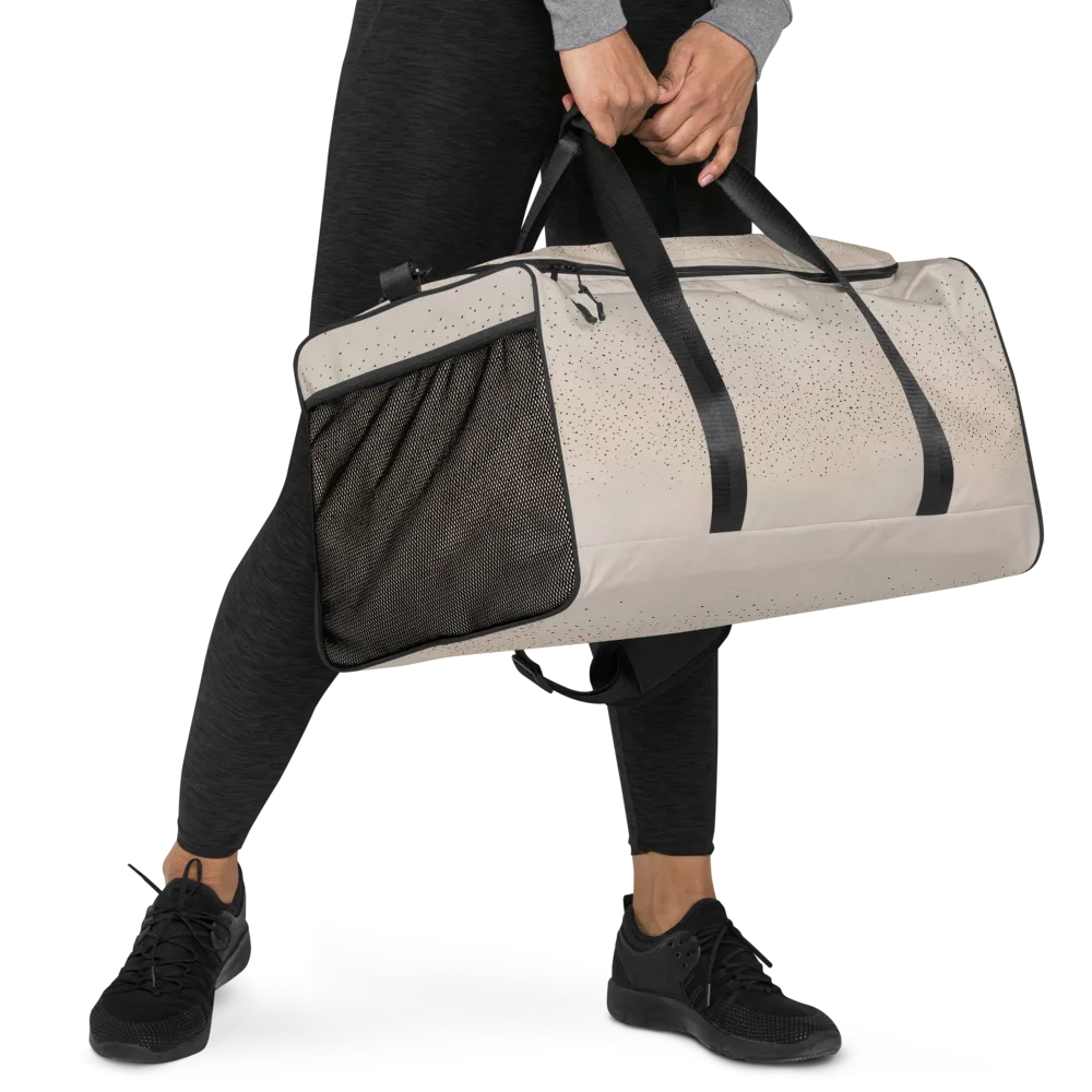 Flock At Dusk on Duffle Bag — Right Front