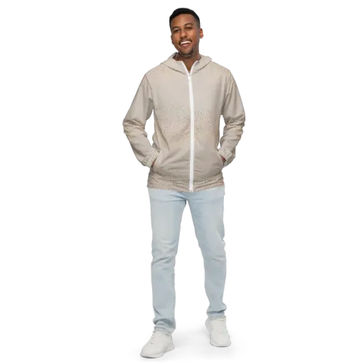 Flock At Dusk on a Men's Windbreaker