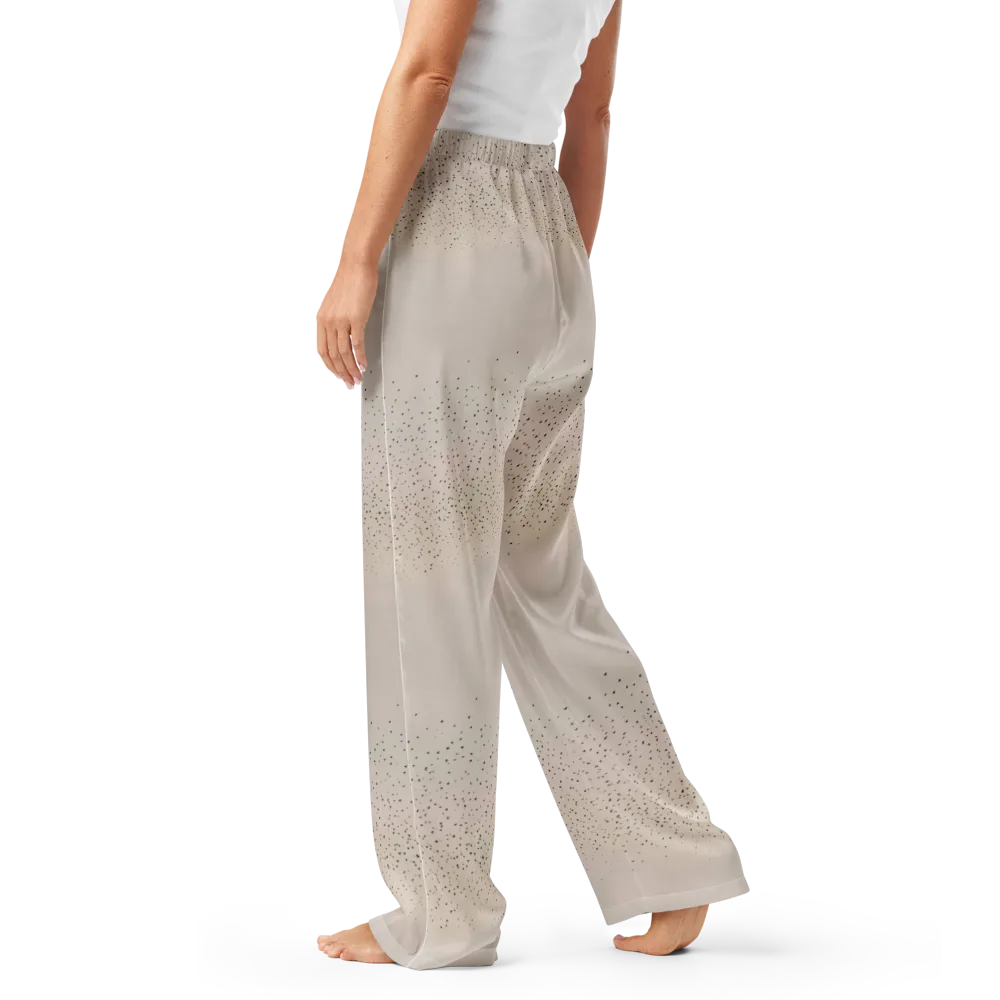 Flock At Dusk on Women's Pajama Pants — Left