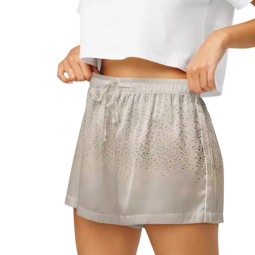 Flock At Dusk on a Women's Pajama Shorts