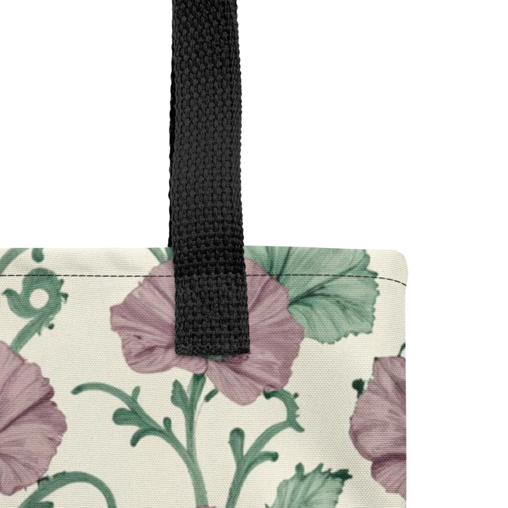 Mauve Poppy Reverie on Tote Bag — Product details