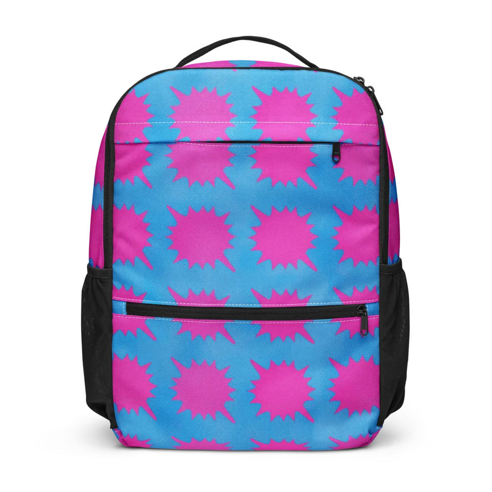 Neon Comet on Utility Backpack — Front