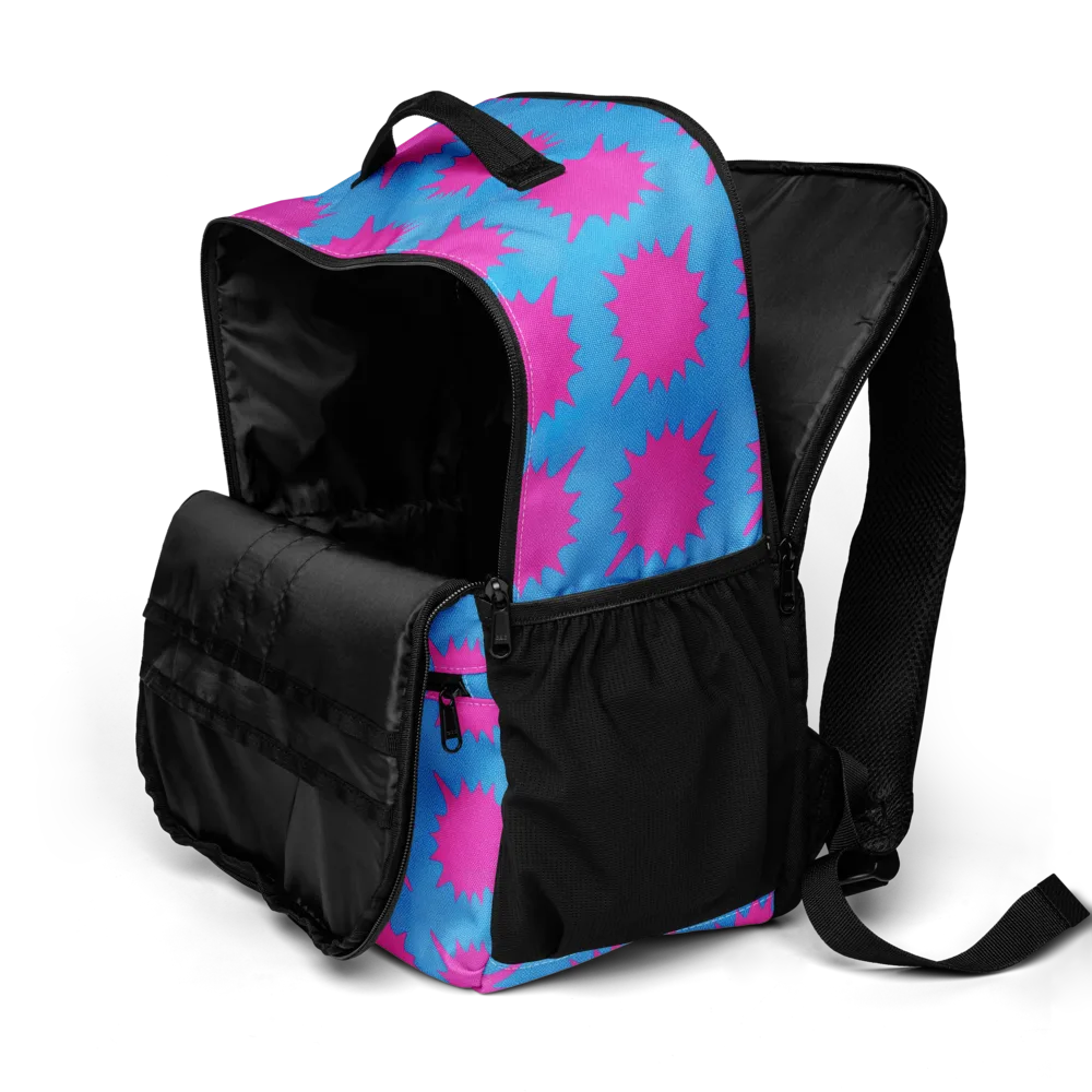 Neon Comet on Utility Backpack — Product details 2