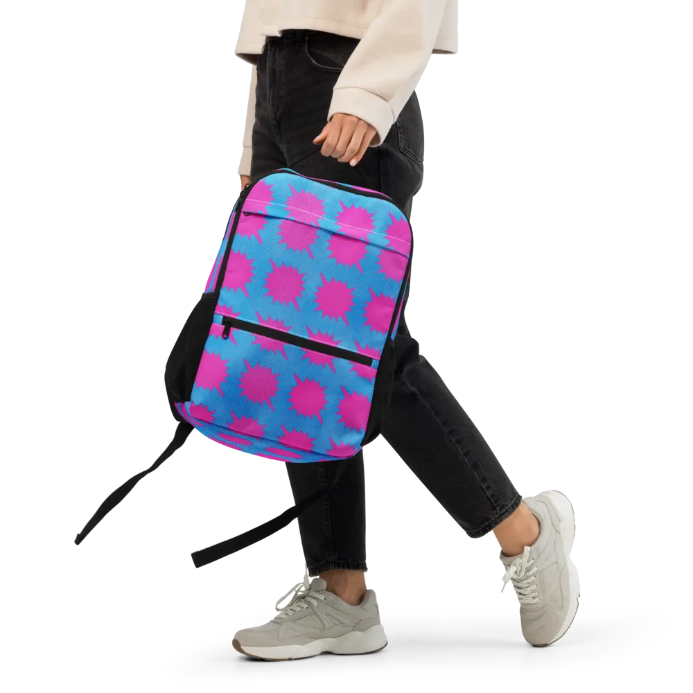 Neon Comet on Utility Backpack — Front
