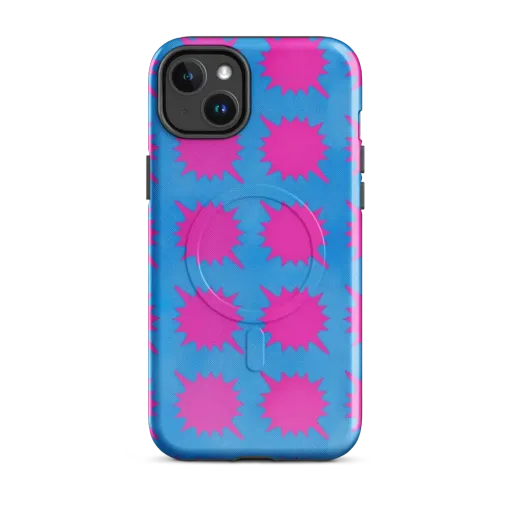 Neon Comet on a MagSafe Tough Case for iPhone®