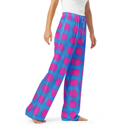 Neon Comet on a Women's Pajama Pants