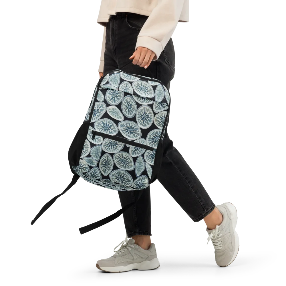 Midnight Citrus on Utility Backpack — Front