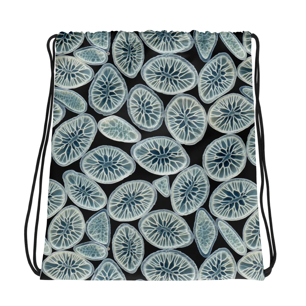 Midnight Citrus on Drawstring Bag — Photo