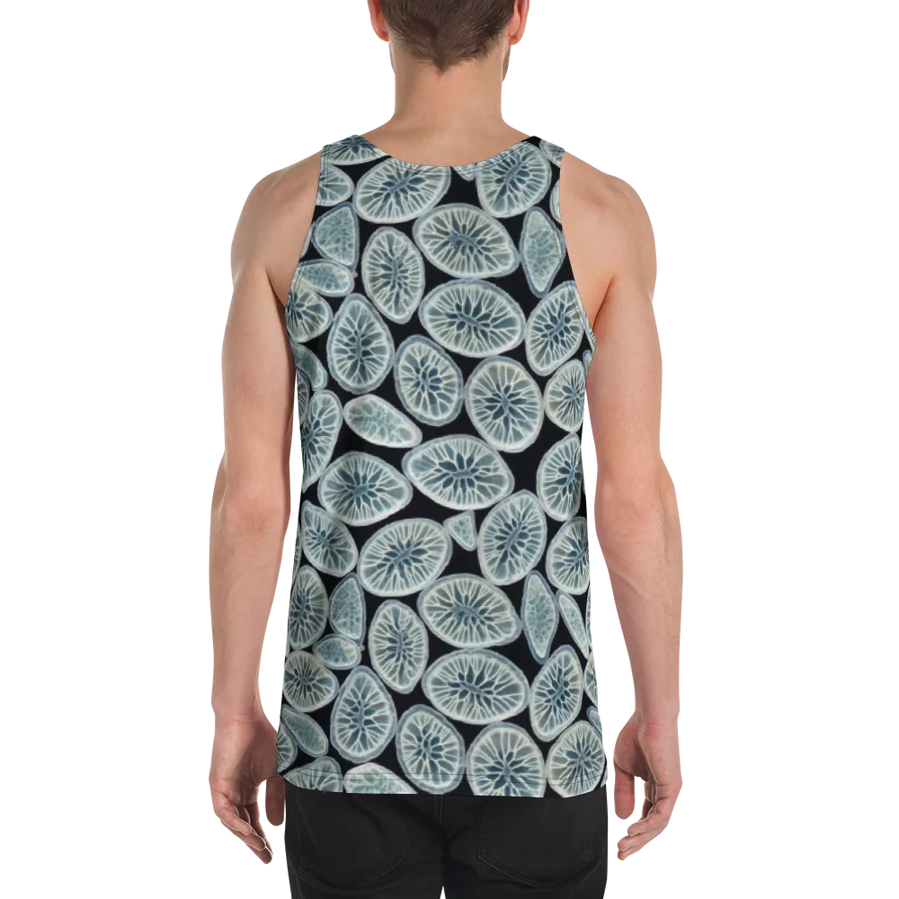 Midnight Citrus on Men's Tank Top — Back