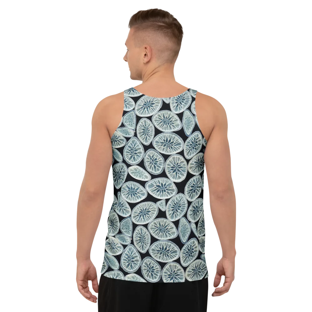 Midnight Citrus on Men's Tank Top — Back