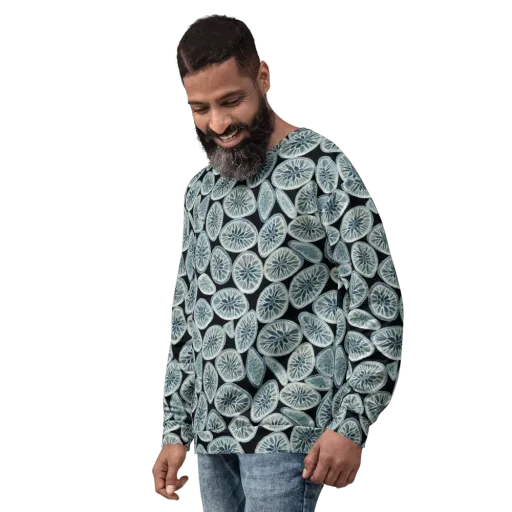 Midnight Citrus on a Sweatshirt