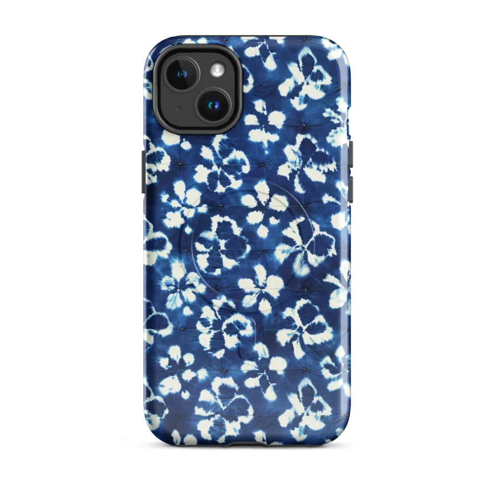 Shibori Garden on MagSafe Tough Case for iPhone® — Front