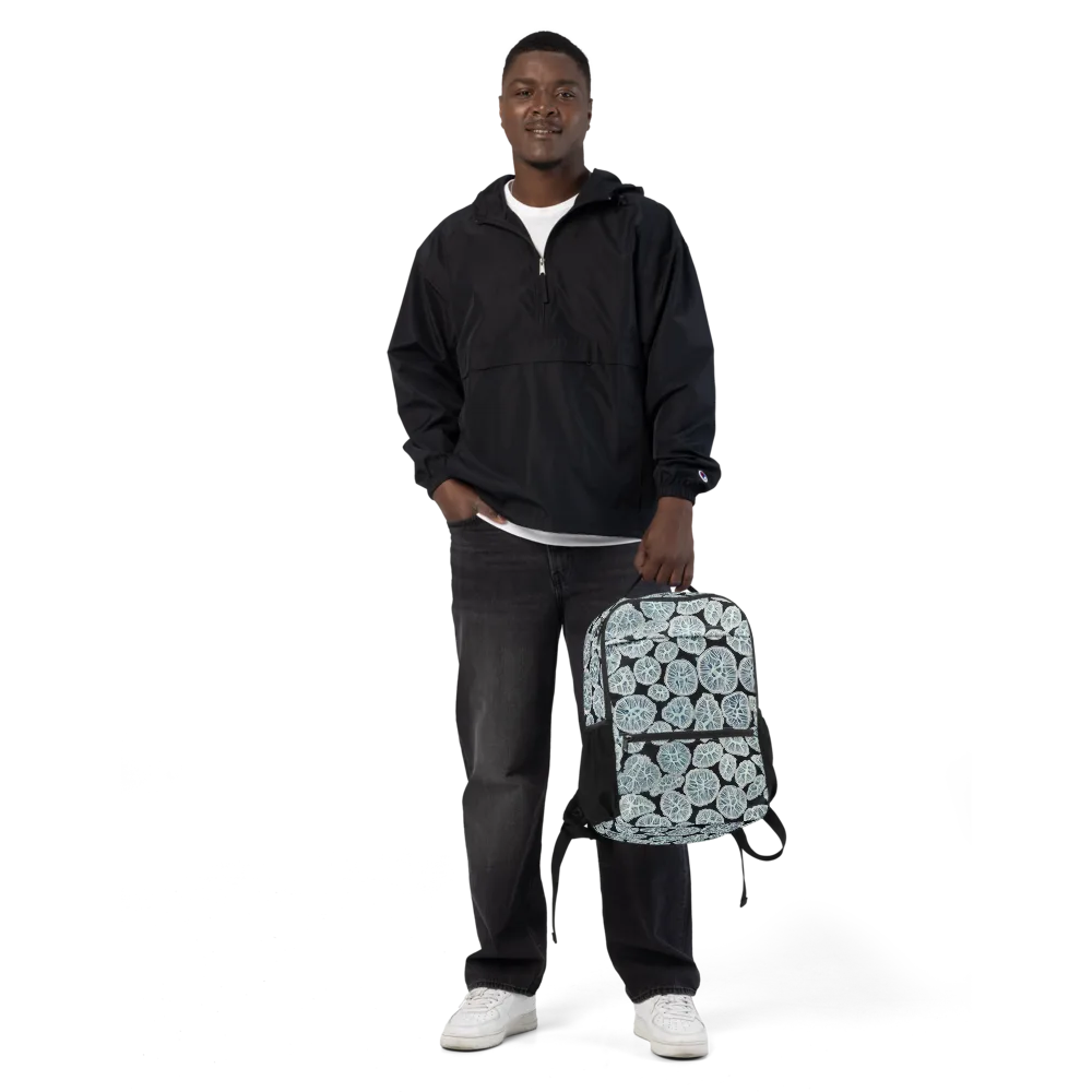 Frosted Citrus on Utility Backpack — Front