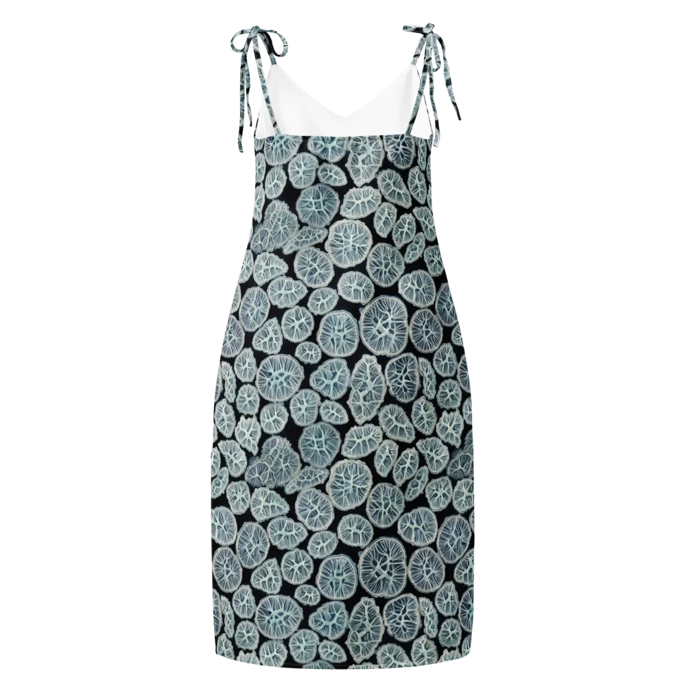 Frosted Citrus on Slip Dress — Back