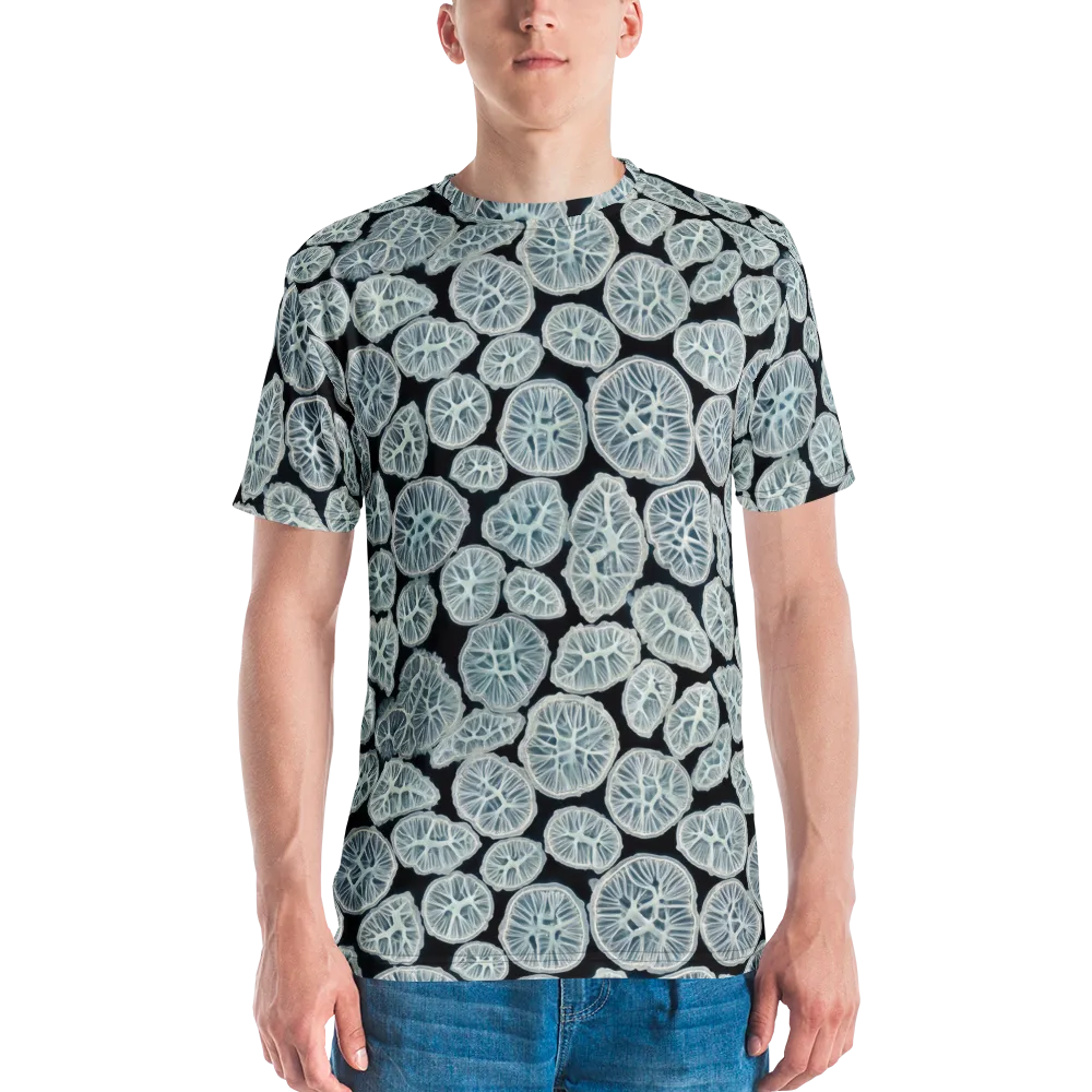 Frosted Citrus on Men's Crew Neck T-Shirt — Front