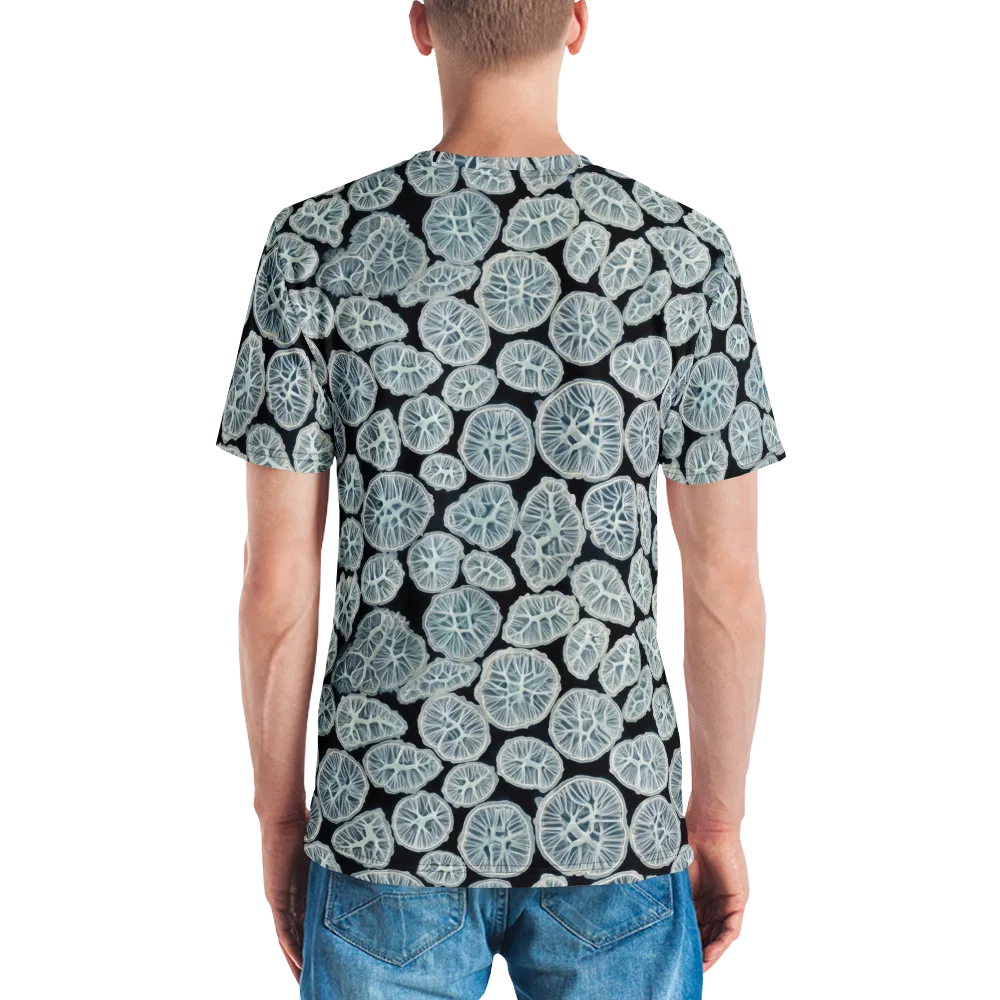 Frosted Citrus on Men's Crew Neck T-Shirt — Back