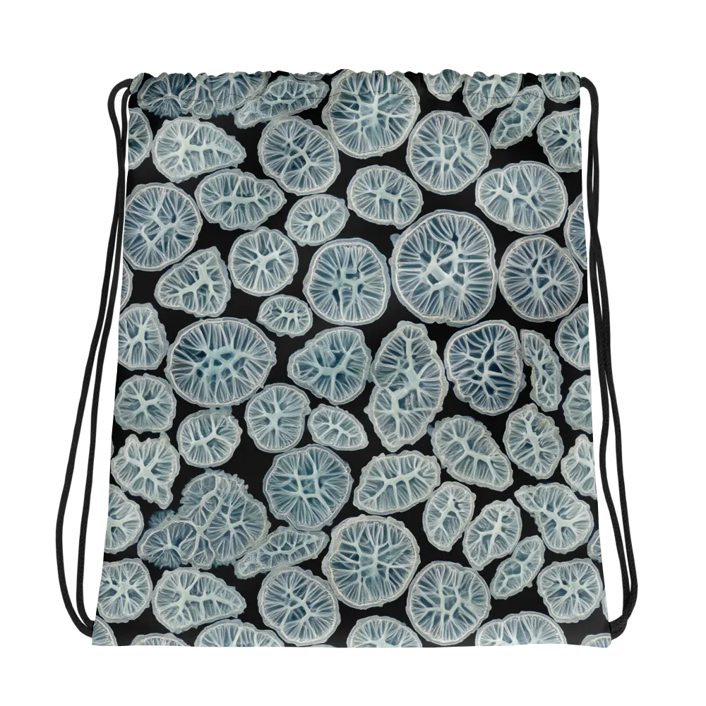 Frosted Citrus on Drawstring Bag — Photo