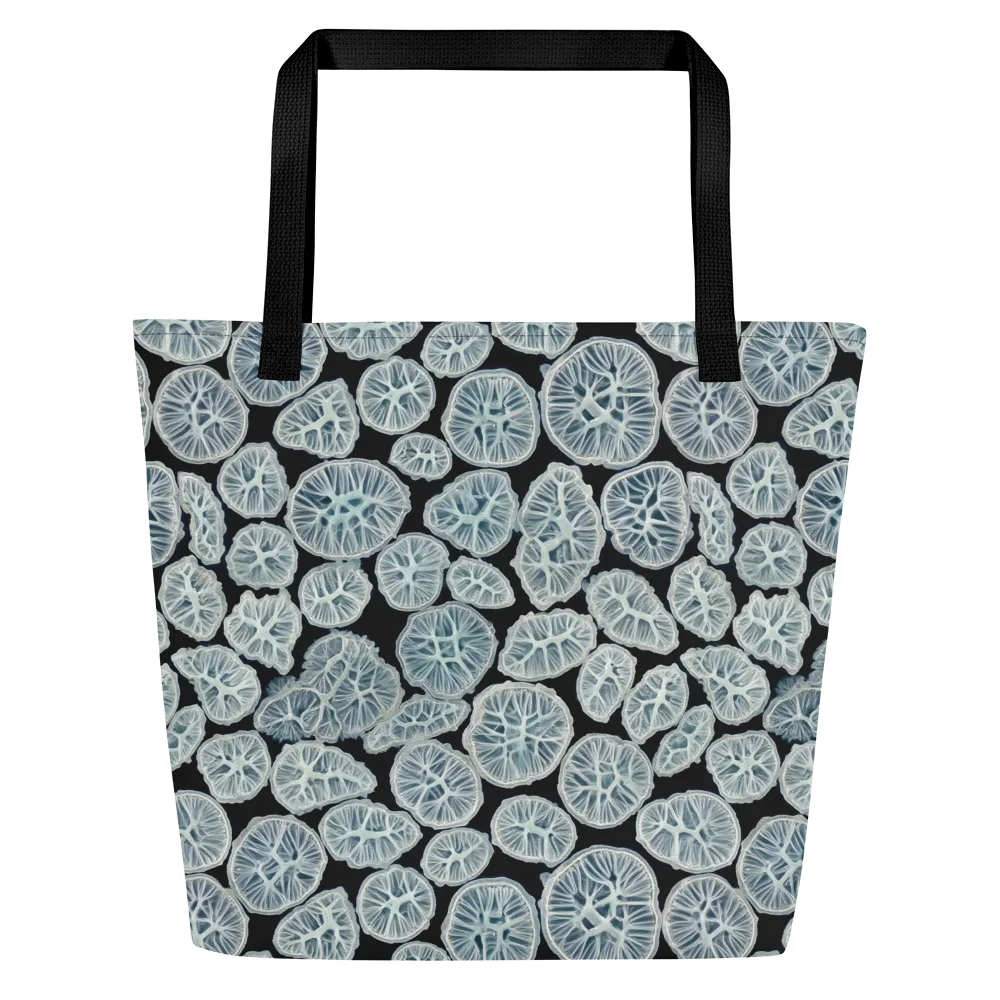 Frosted Citrus on Large Tote Bag W/ Pocket — Front