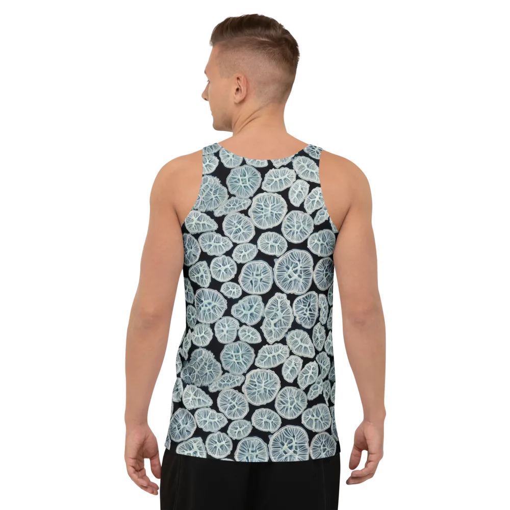 Frosted Citrus on Men's Tank Top — Back